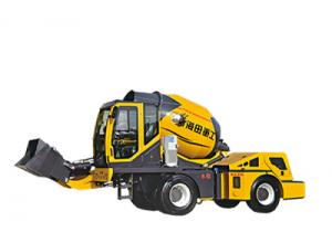 上料搅拌车的组成以及防止粘罐的方法