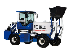 搅拌运输一体机是什么样的？