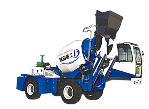 海田重工全自动上料搅拌车一个人能操作吗？