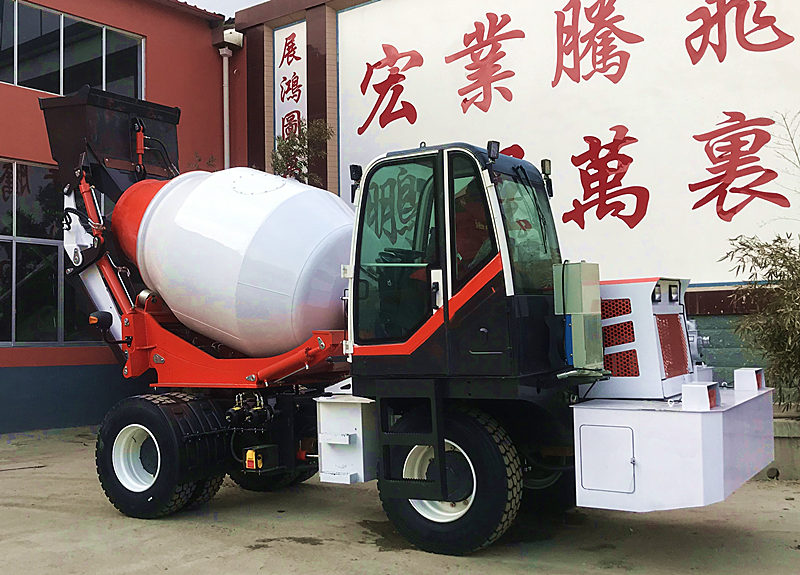 混凝土自上料搅拌机按照拌合方式的不同可以哪几种？(图1)